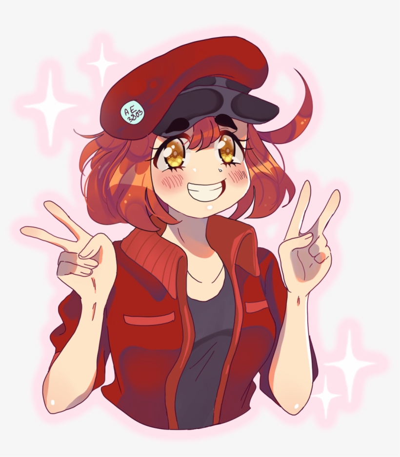 Cam's Art On Twitter - Red Blood Cell, transparent png