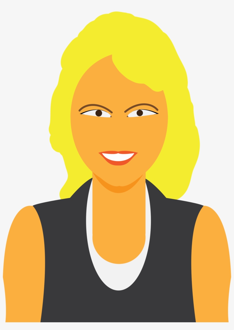 This Free Icons Png Design Of Cartoon Woman Avatar, transparent png