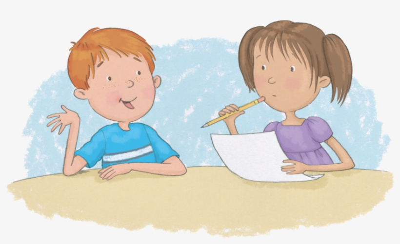 In Stella Tells Her Story, Stella's Friend Max Excitedly - Cartoon, transparent png