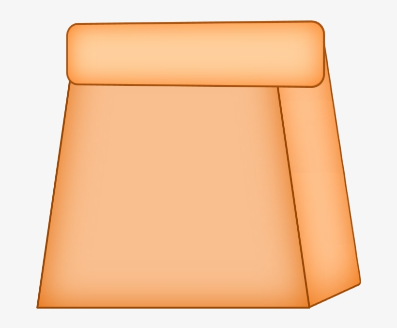Lunch Bag Asset - Wood, transparent png