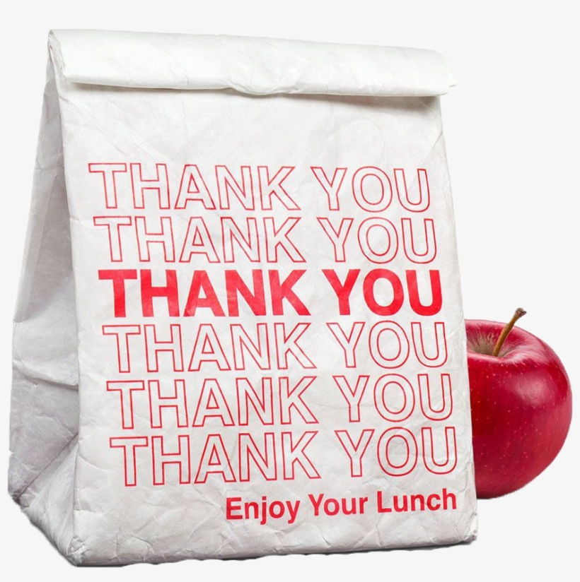 Reusable Lunch Bag - You Thank You Thank You, transparent png