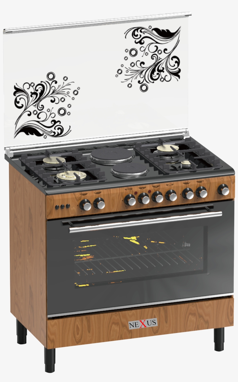 Gc Nx 8000s Nexus Standing Gas Cooker Wood - Cooker, transparent png