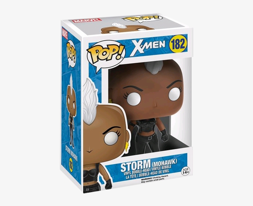 Storm Mohawk Pop Vinyl Figure - Funko X Men Storm, transparent png