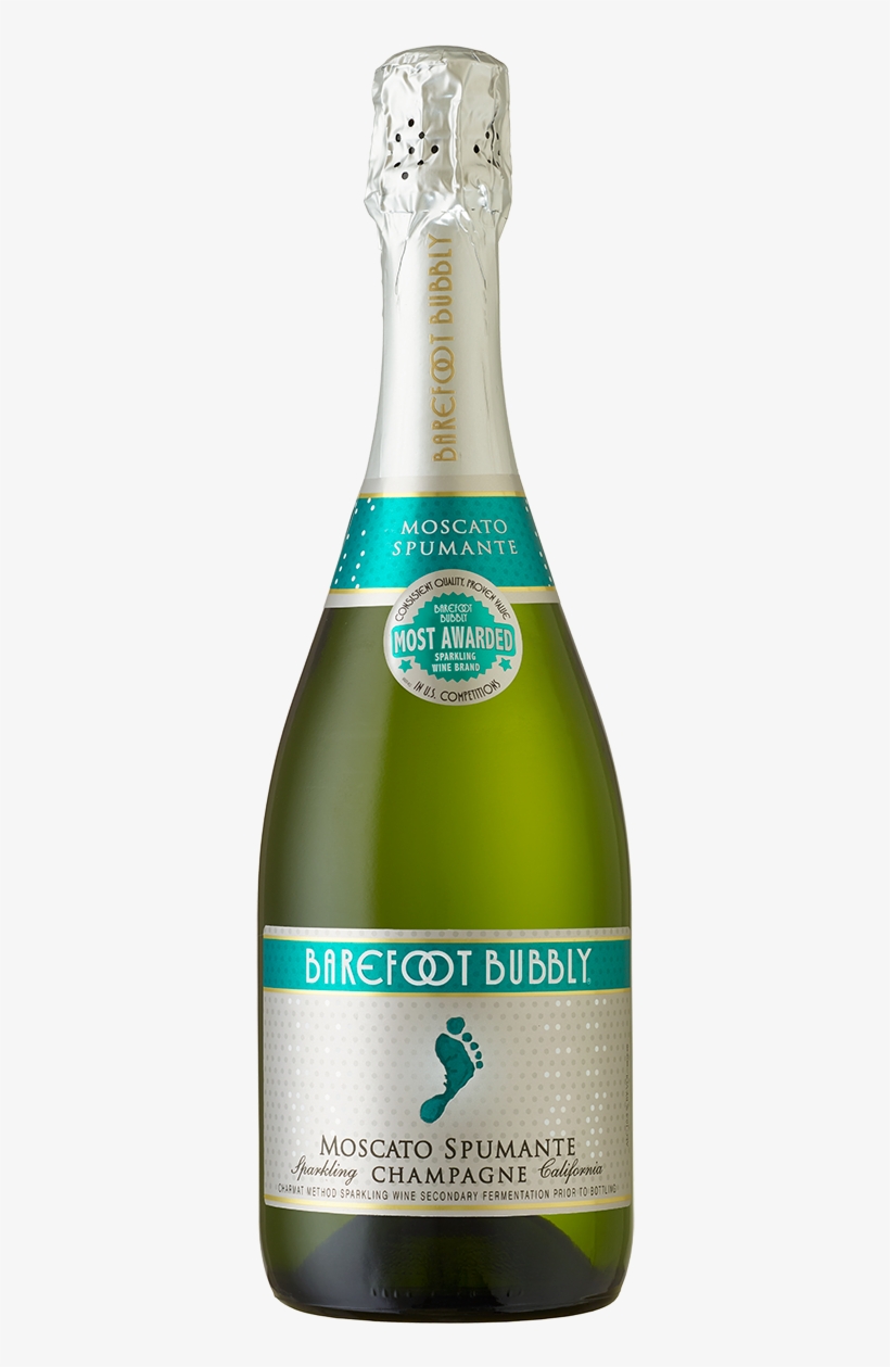 Barefoot Bubbly Moscato Spumante, transparent png