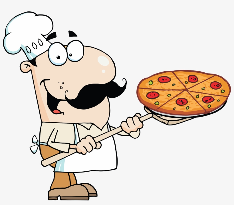 Cartoon Italian Pizza Guy Pizza Man Clipart 1600x1326 PNG Download PNGkit