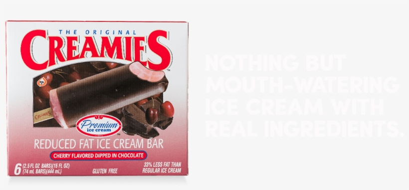 Banana - Creamies The Original Creamies Ice Cream Bar, Reduced, transparent png