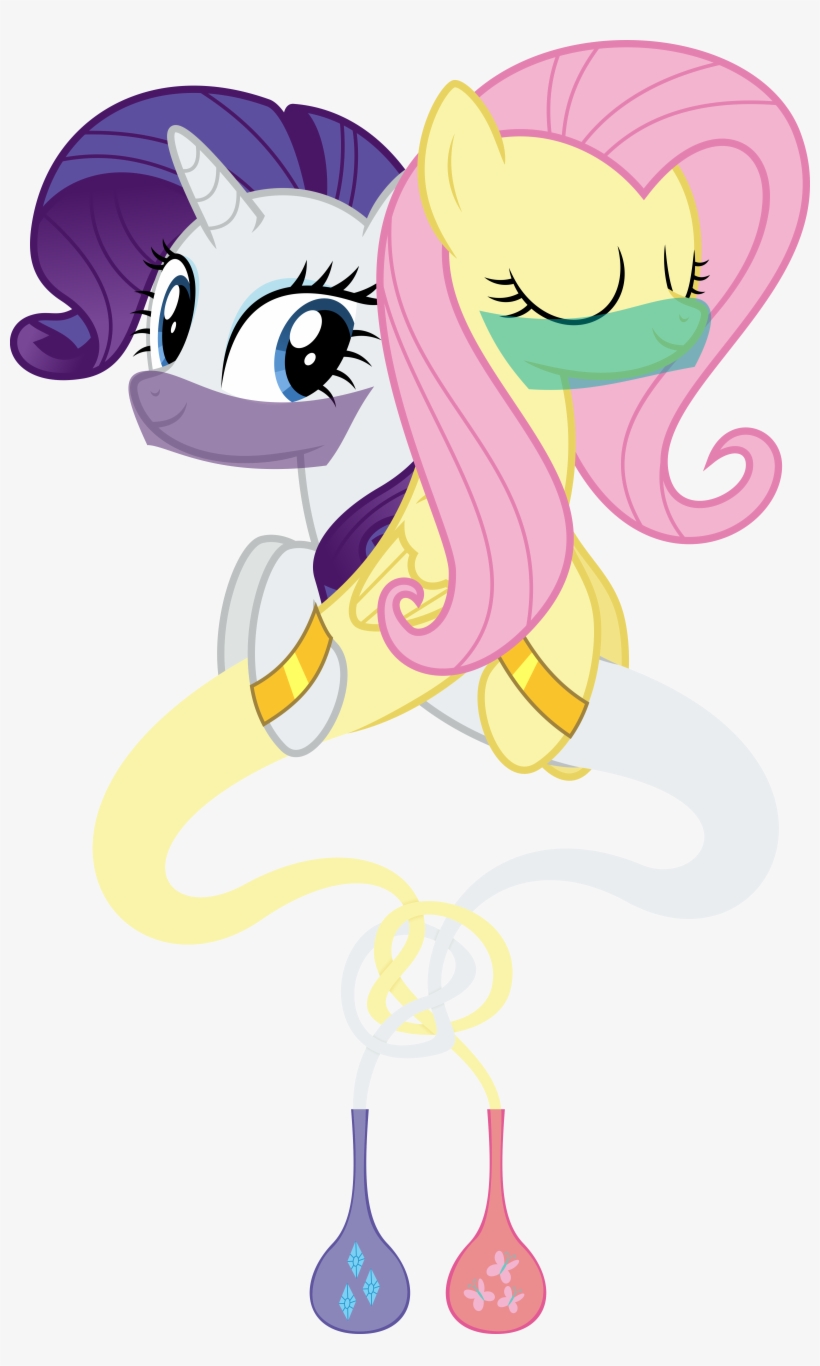 Trefoil Hearts In Love - Rarity, transparent png