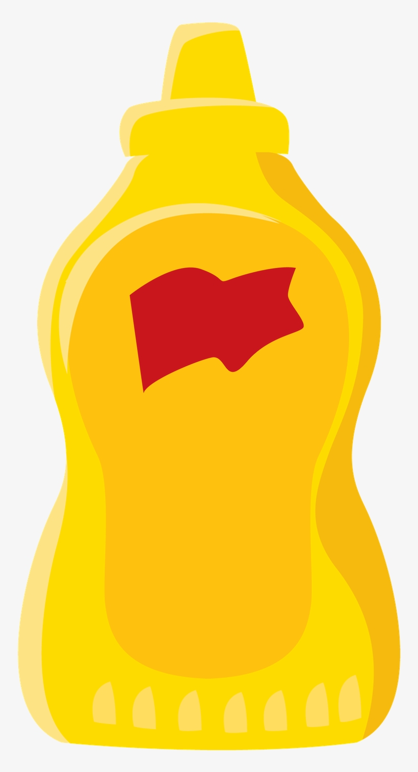 Pizza Clipart Summer - Mustard Bottle Clip Art, transparent png