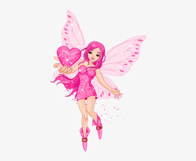 Cute Pink Fairy 7 - Love Fairy, transparent png