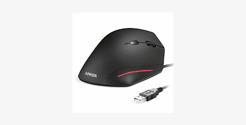 Anker Ergonomic Usb Wired Vertical Mouse With Adjustable - Anker Ergonomic Wired Vertical Mouse, transparent png