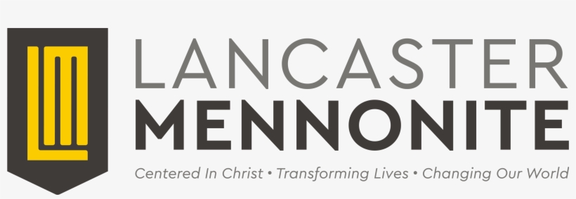 Full Logo Black - Lancaster Mennonite School Logo, transparent png