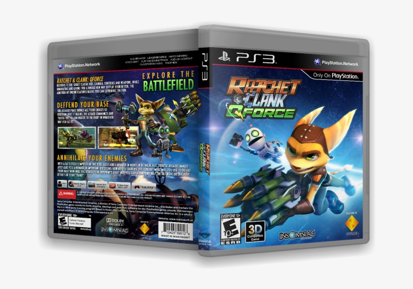 Ratchet & Clank - Ratchet & Clank Qforce, transparent png