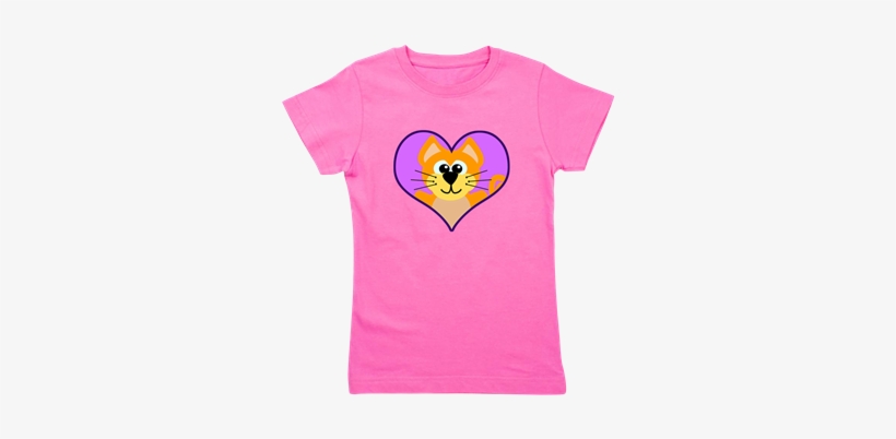 Orange Kitty Girl's Tee - Bernese Mountain Dog Tshirt, Just Freaking T-shirt, transparent png