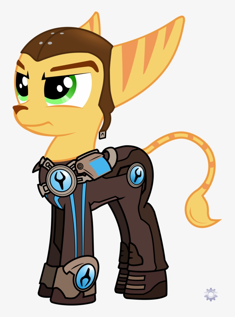 Ratchethun, Ponified, Ratchet, Ratchet And Clank, Safe, - Ratchet And Clank Pony, transparent png
