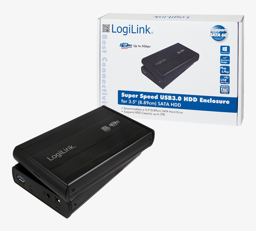 Image (png) - Logilink Super Speed Usb3.0 Hdd Enclosure, transparent png