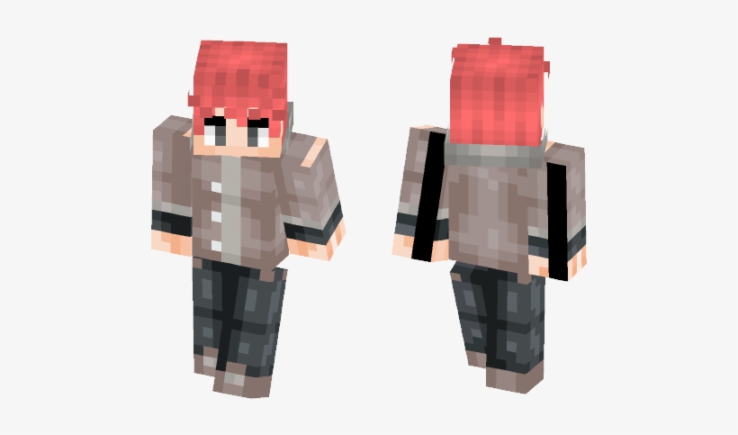 Some Random Anime Guy - Sans Girl Skin Minecraft, transparent png