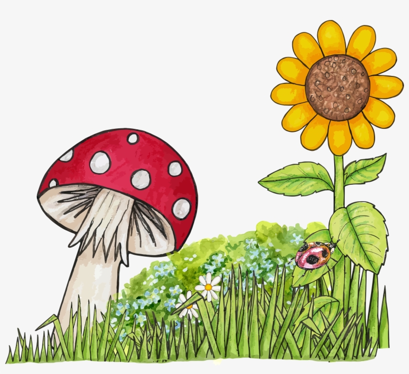 This Free Icons Png Design Of Toadstool Scene, transparent png