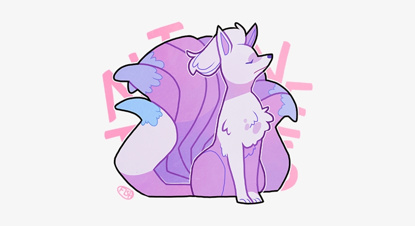 Art Pokemon Ninetails Pokeddexy - Art, transparent png