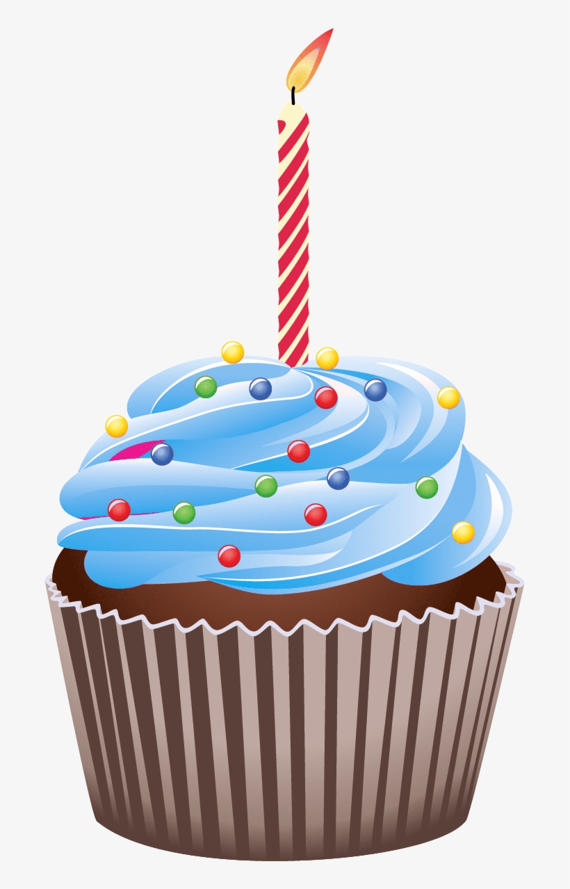 High Resolution Cake - Birthday Cupcake Png, transparent png