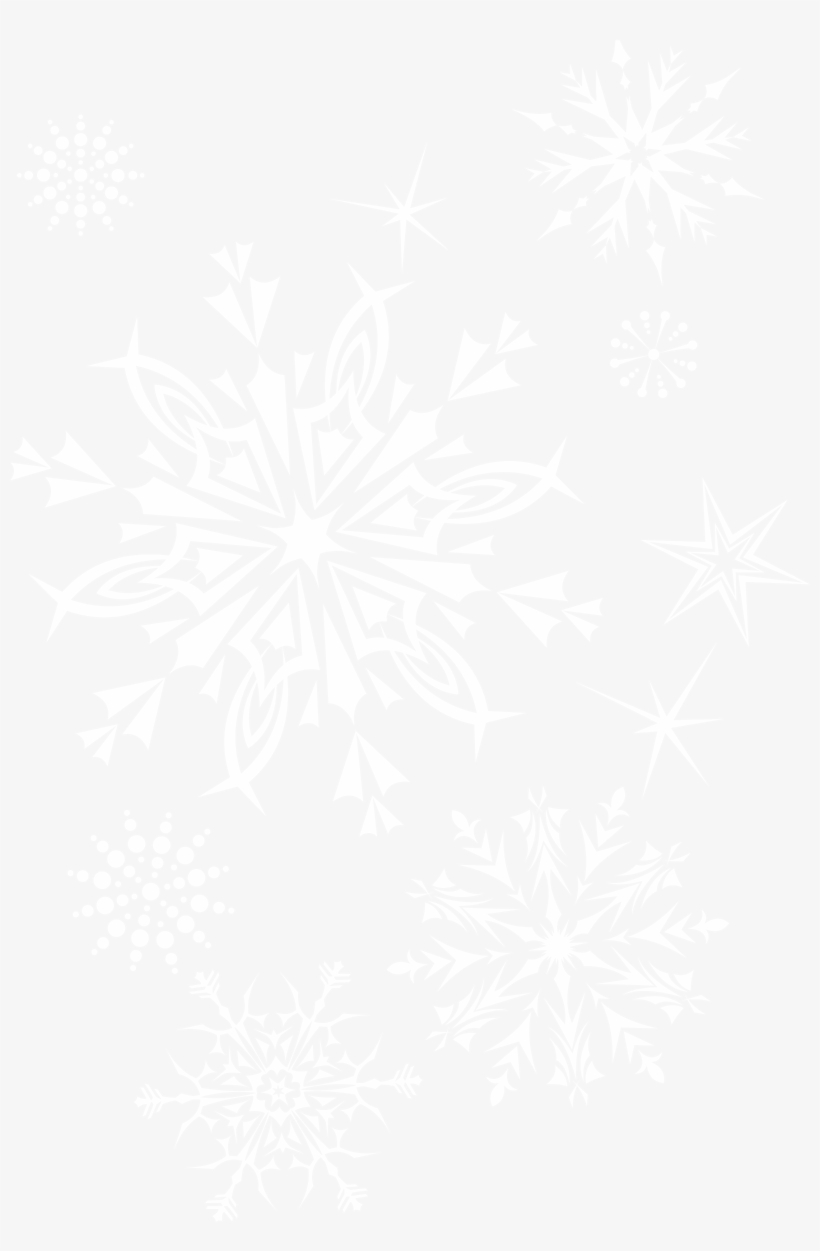 Transparent Snowflakes Picture - Orn1 Note Cards (pk Of 10), transparent png