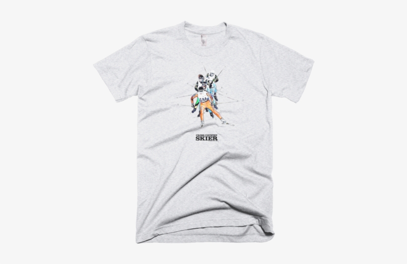 Cross Country Skier Watercolor T <br> - Kanye Attitude With Drake Feelings Hoodie Uk, transparent png