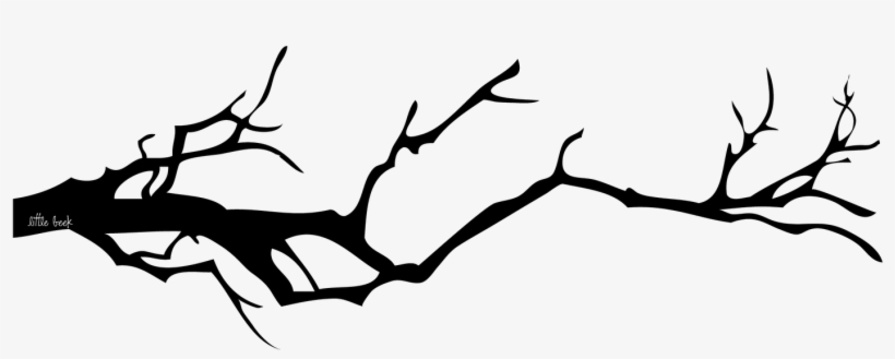 Littlebeekdesigns Creepy Branch - Creepy Tree Branches Silhouette, transparent png