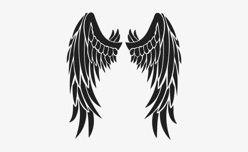 Wings-tattoos - Transparent Angel Wing Tattoo, transparent png