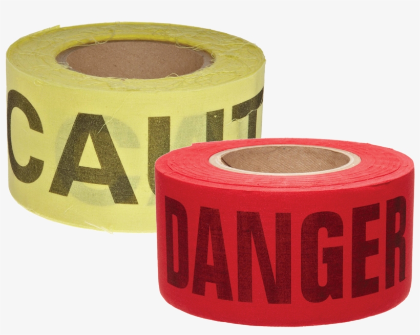 Available With Danger Or Caution Legend - Brady 91085 Barricade Tape, Bio-degrad. Cottn, 150, transparent png