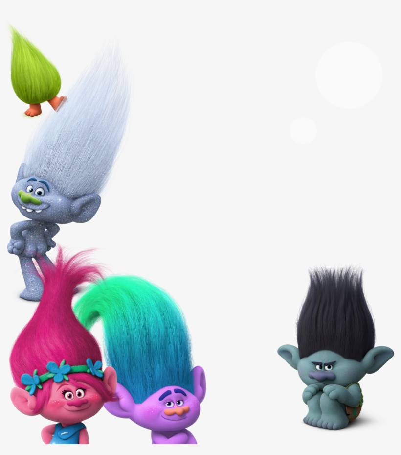 Trolls Character Png Picture Library Download, transparent png
