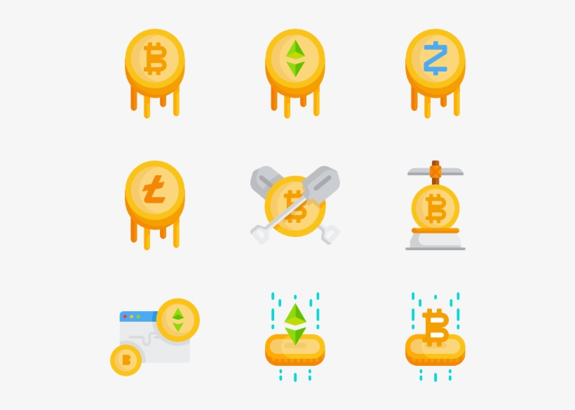 Cryptocurrency, transparent png