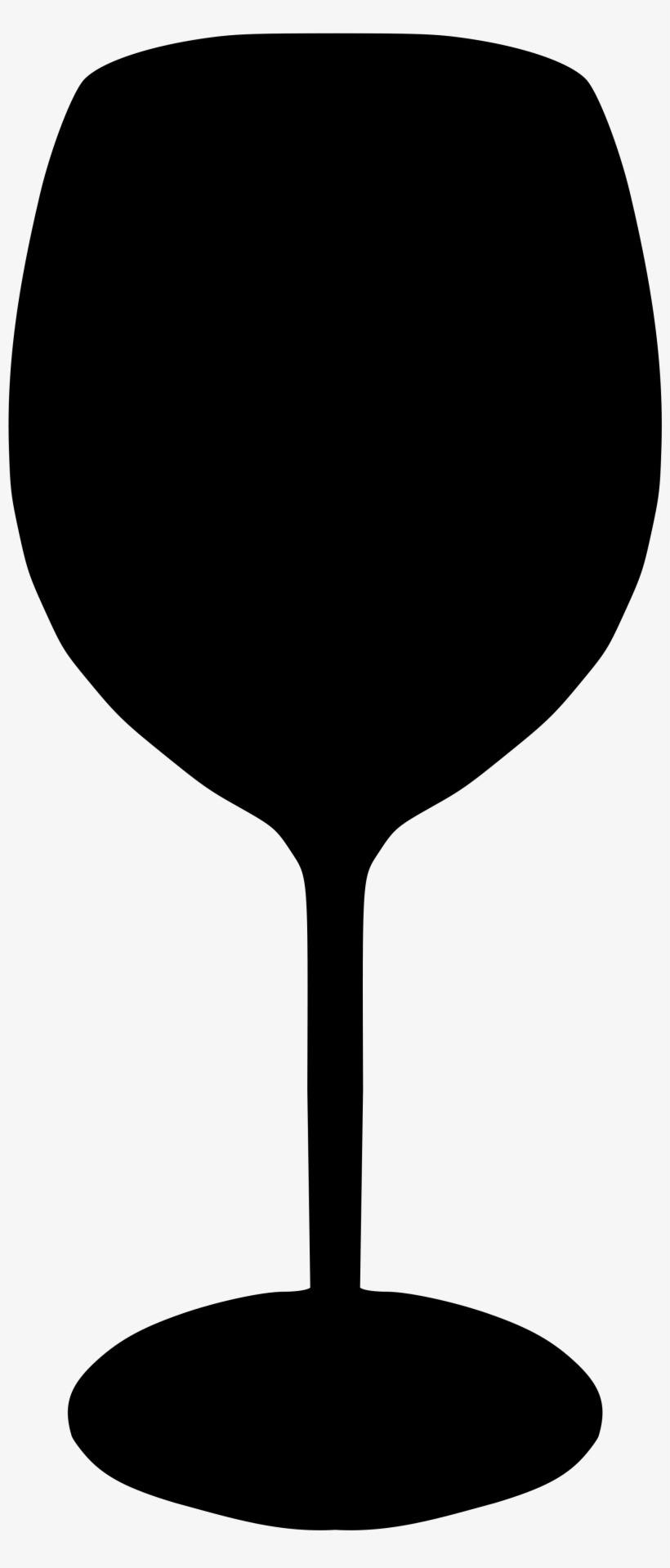 File - Wineglass - Svg - Free Svg Files Wine Glasses, transparent png