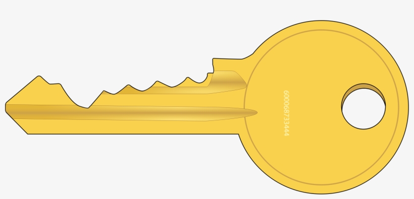 Key Png Image - Hand-stamped Personalized Key Necklace, transparent png