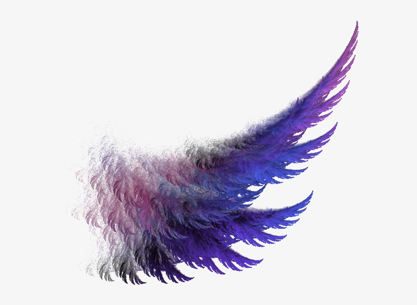Blue Angel Wing Png By Thy Darkest Hour On Clipart - Png For Poster Editing, transparent png