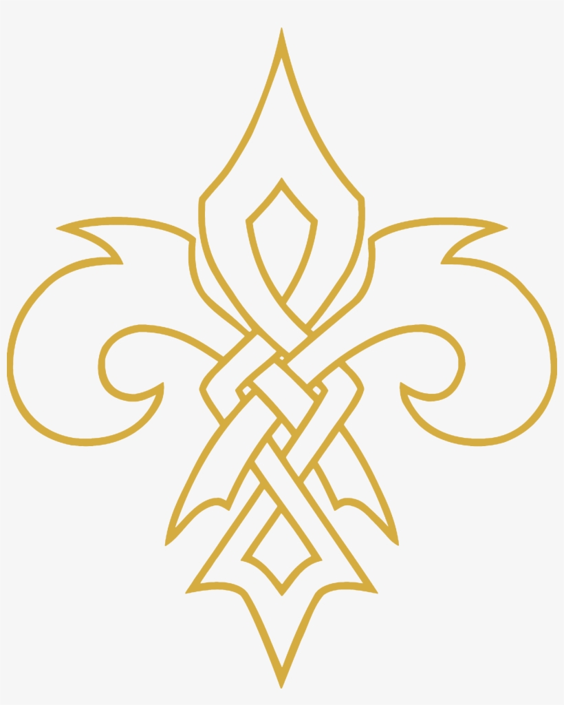 Tribal Fleur De Lis - Fleur De Lis Transparent, transparent png