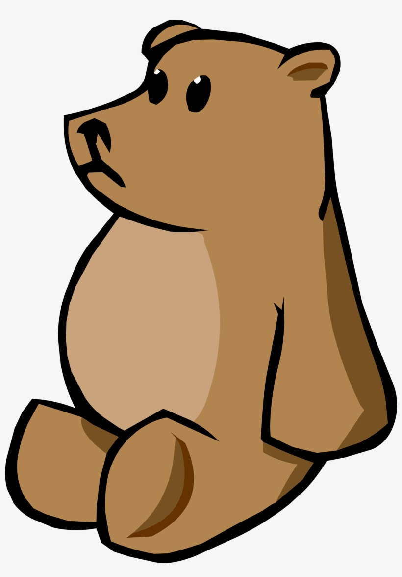 Teddy Bear - Png - Club Penguin Bedroom Furniture, transparent png