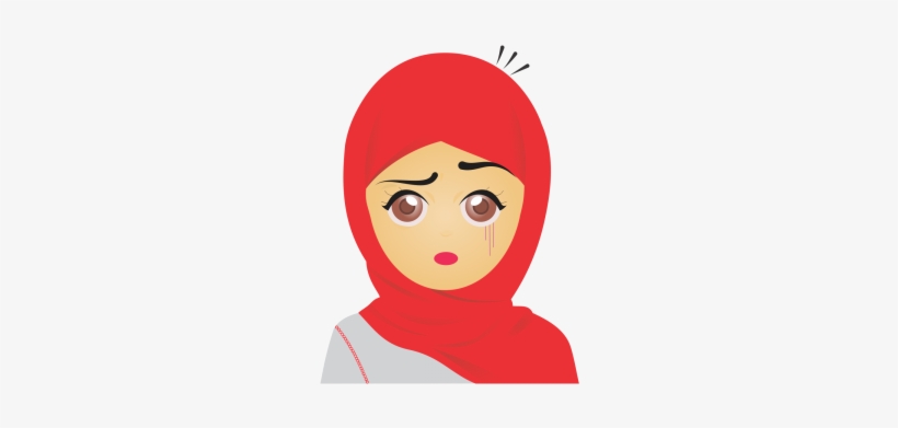 Muslim Emoji Set Cute Expressions, Expression, Express, - Transparent Background Emoji In Hd, transparent png