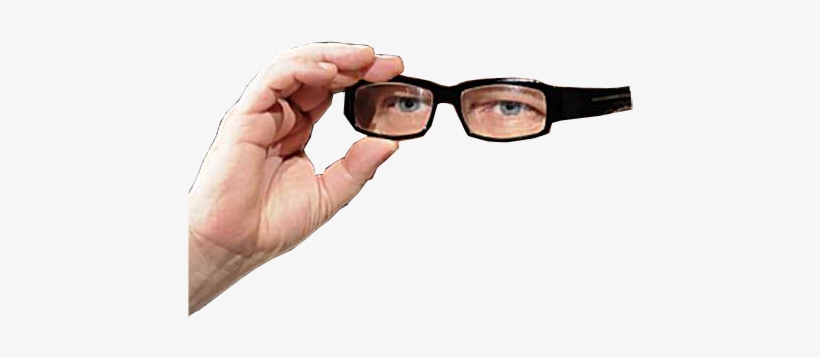Post Linus Memes Here Original Thread Has Returned - Glasses With Hand Png, transparent png
