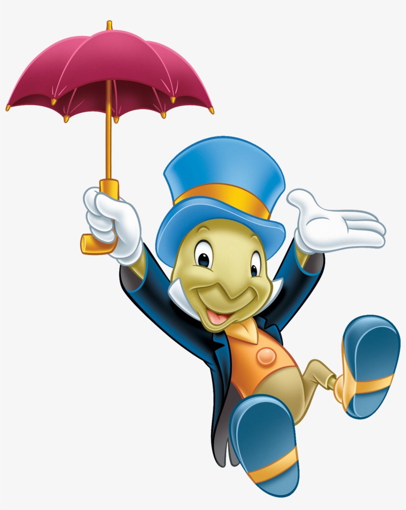 Jiminy Cricket Disney - Jiminy Cricket Png, transparent png