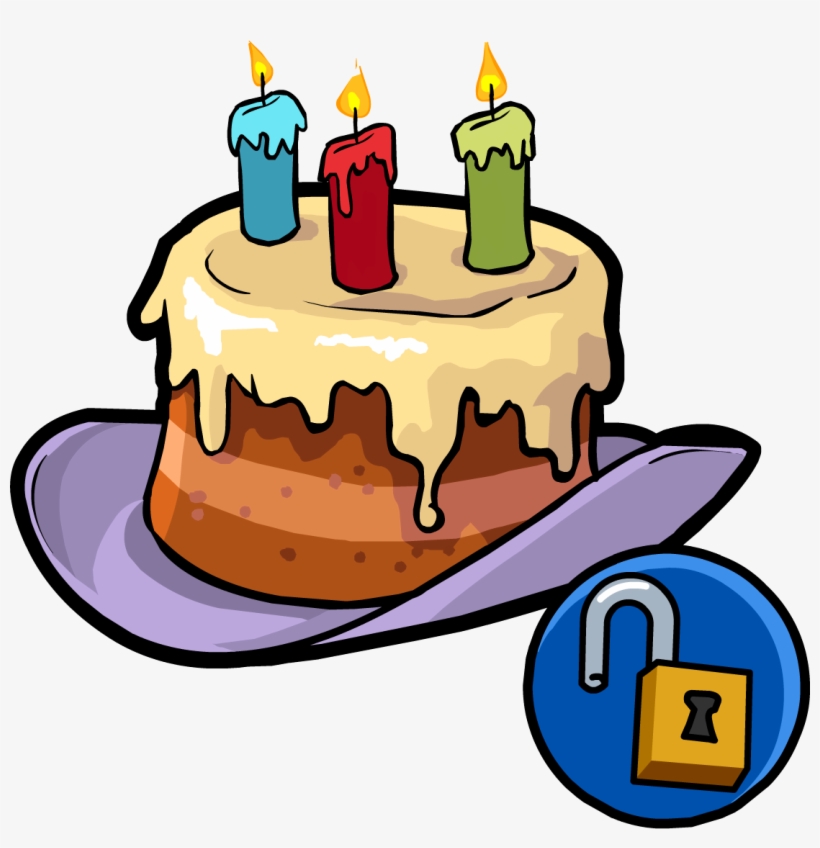 Happy Birthday Hat - Birthday Hat Club Penguin, transparent png