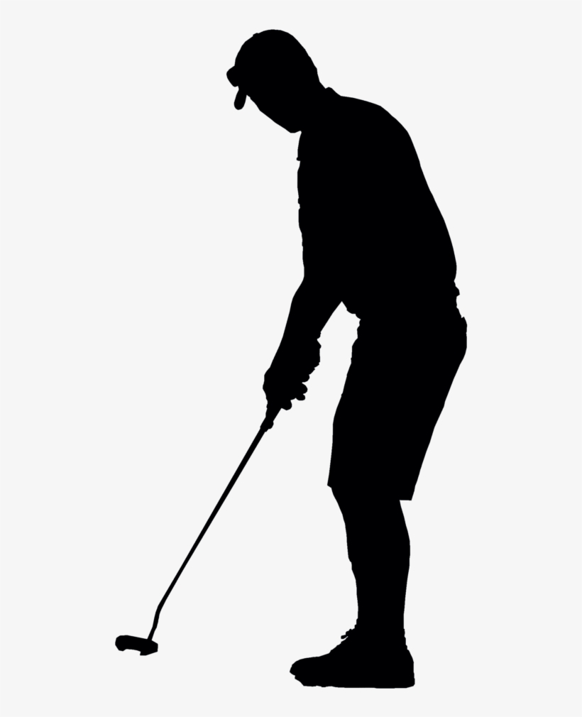 Download Amazing High-quality Latest Png Images Transparent - Golf Player Silhouette Png, transparent png