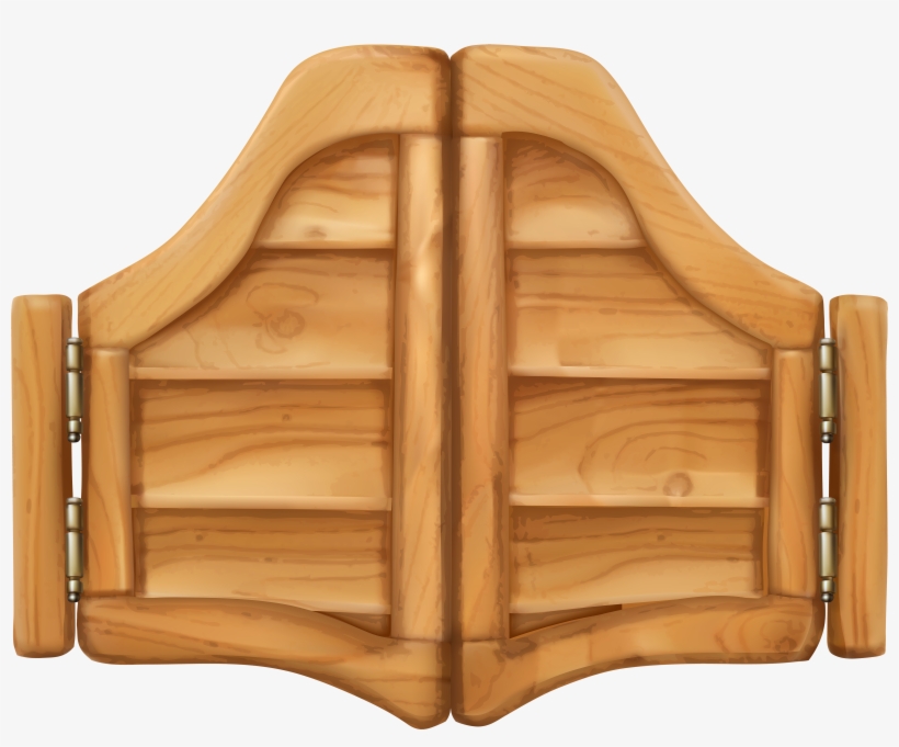 Western Saloon Door Png Clip Art - Saloon Png, transparent png