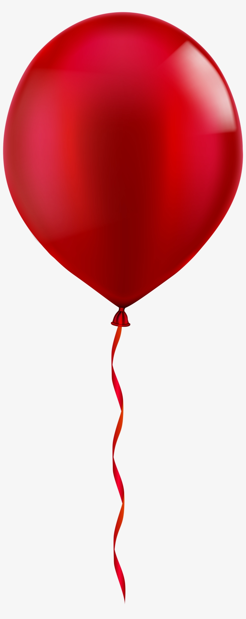 Clipart Black And White Download Red Balloon Png Clip - Portable Network Graphics, transparent png