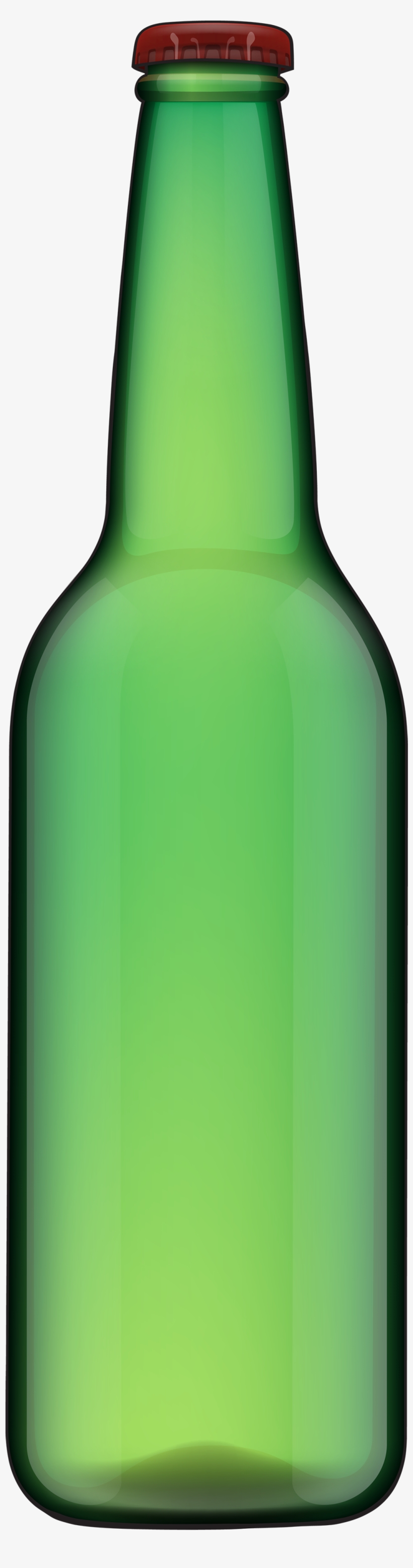 Beer Bottle Silhouette At Getdrawings - Green Bottles Clipart, transparent png