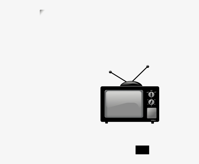 Old Tv Clip Art At Clker - Tv Icon 3d Png, transparent png