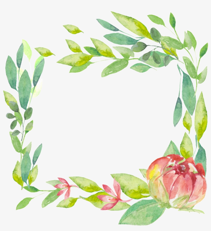 This Backgrounds Is Geometric Leaf Border Transparent - Leaf, transparent png