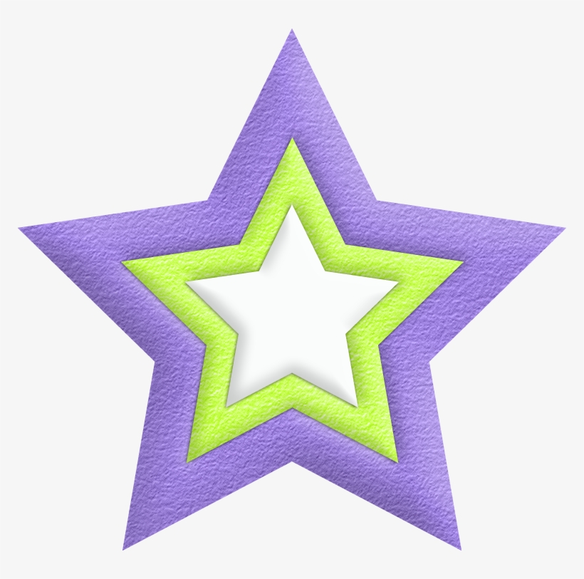 Purple Watercolor Star Clipart Commercial Use Clip - Make Streamers For Christmas Decor, transparent png