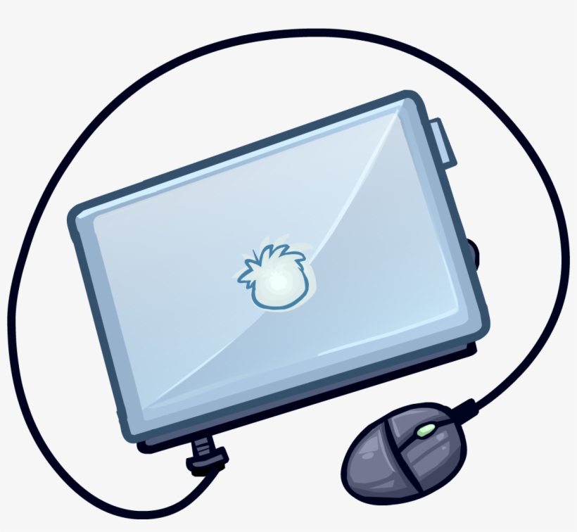 Laptop - Club Penguin Laptop, transparent png