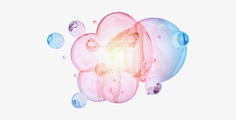 Colorful Bubbles Png - Buborék Png Képek, transparent png