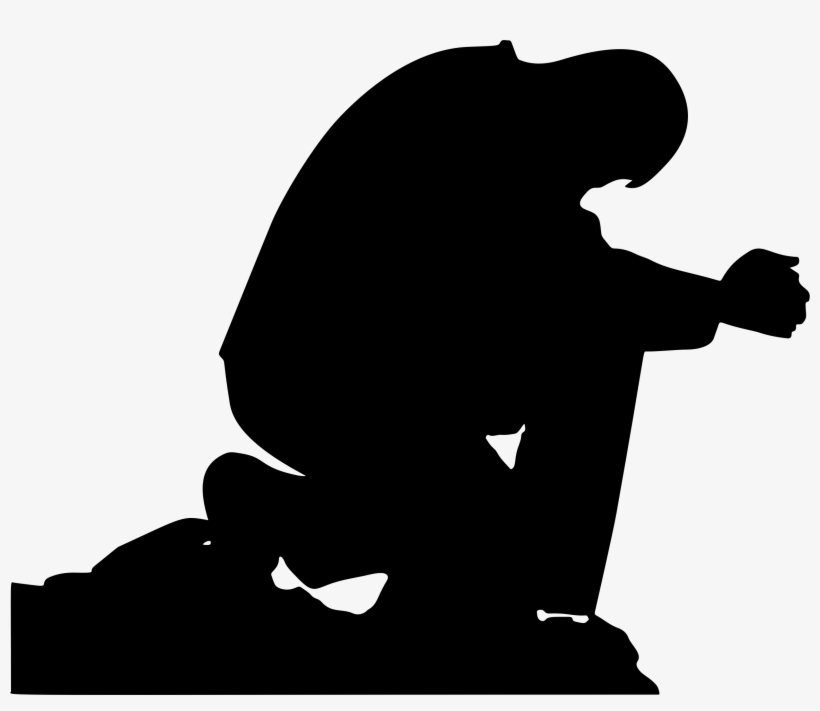 Christian Clip Art Praying Hands Prayer Silhouette - Praying Png, transparent png