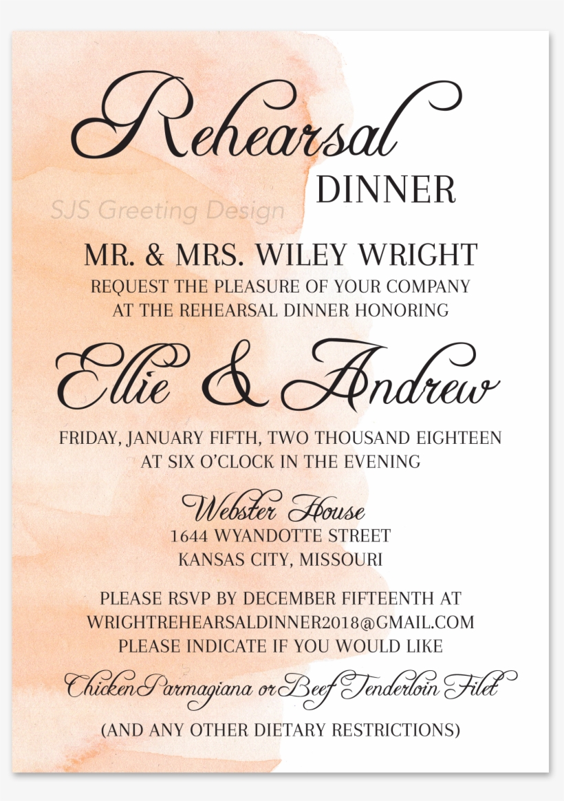 Blush Wedding Rehearsal - Dream Is A Wish Your, transparent png